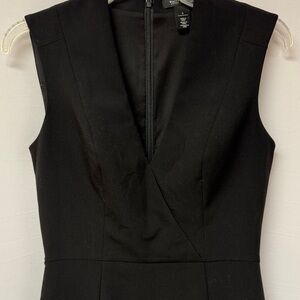 White House Black Market Sleeveless Dress Black Size 4